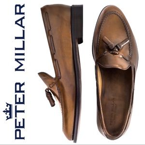 NEW Peter Millar Collection Tassel Loafer - Cognac
